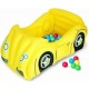 VOITURE GONFLABLE JAUNE